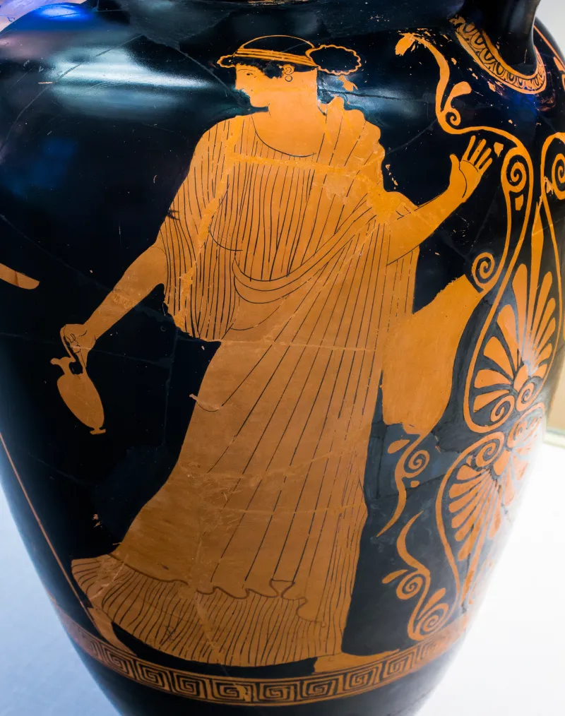 Villa Giulia Painter Arv 621 45 Warrior And Woman - Man And Woman 