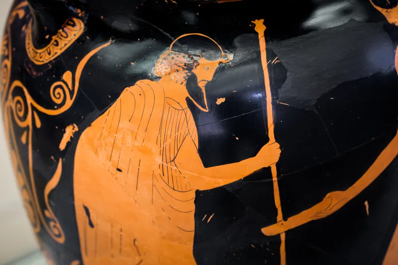 Villa Giulia Painter Arv 621 45 Warrior And Woman - Man And Woman 