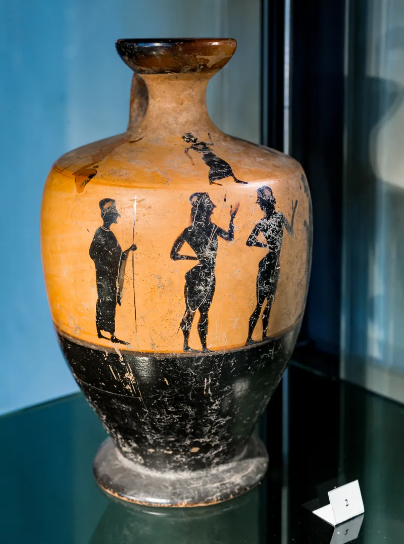 Wraith Painter - Abv 200 Extra - Draped Figure - Youths With Spears - Arezzo Masgcm - 