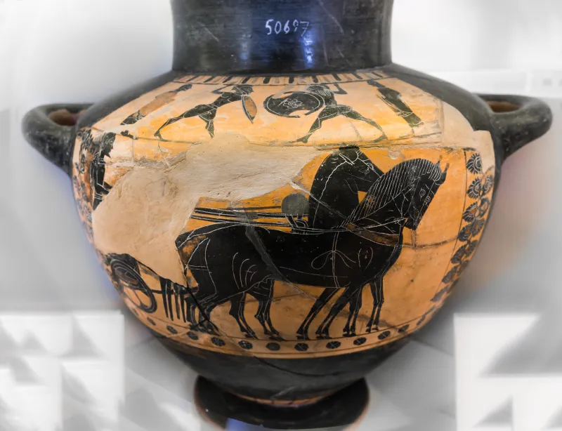 Zürich Painter - Abv 92 2 - Fight - Chariot - Roma Mnevg 50697 - 