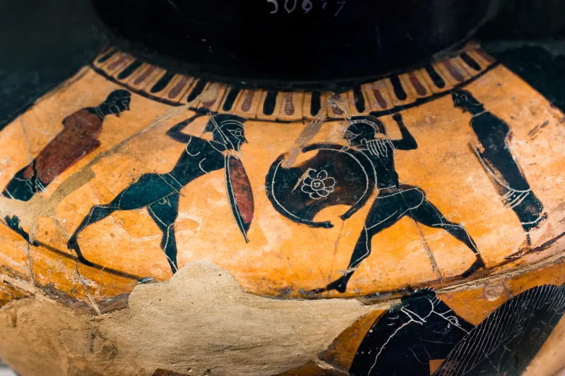 Zürich Painter - Abv 92 2 - Fight - Chariot - Roma Mnevg 50697 - 