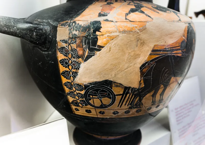 Zürich Painter - Abv 92 2 - Fight - Chariot - Roma Mnevg 50697 - 