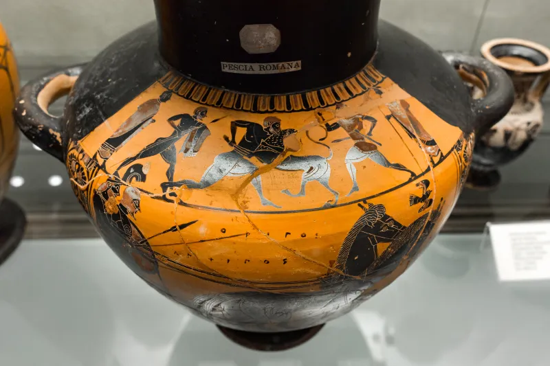 Zürich Painter - Abv 92 Extra - Herakles And The Lion - Quadriga - Firenze Man 70994 - 