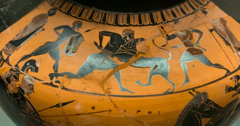 Zürich Painter - Abv 92 Extra - Herakles And The Lion - Quadriga - Firenze Man 70994 - 